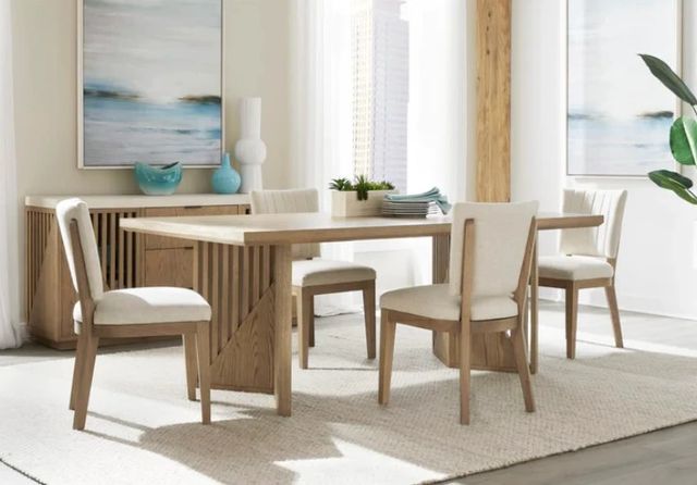 Modus Furniture Sumner Natural Upholstered Dining Chair-1