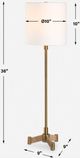 Uttermost® Lautoka Brass Buffet Lamp-2