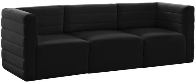 Meridian Furniture Quincy Black Modular Sofa-0