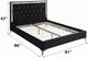 ACME Furniture Rowan Black Eastern King Panel Bed-1
