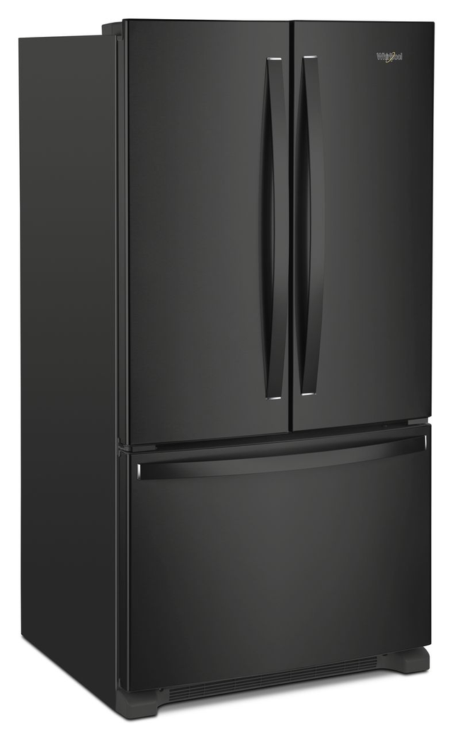 Whirlpool® 25.2 Cu. Ft. Black French Door Refrigerator-2