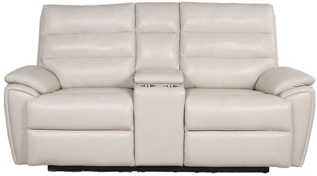 Steve Silver Co. Duval Ivory Power Reclining Loveseat-4