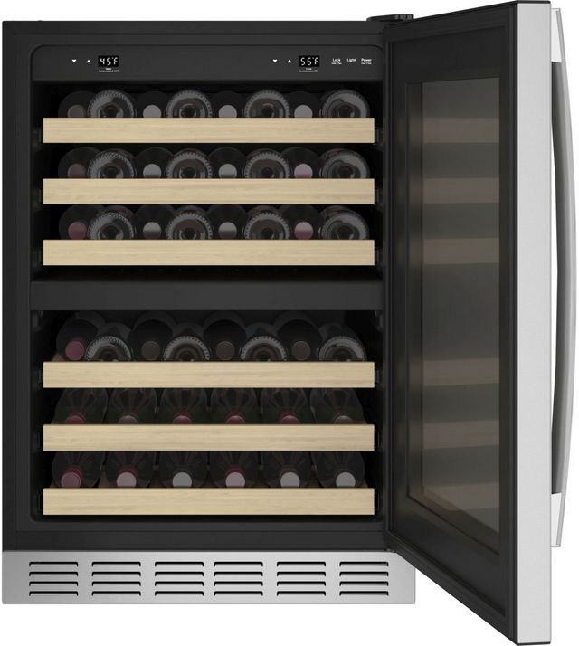 GE Profile™ 4.8 Cu. Ft. Stainless Steel Wine Center-3