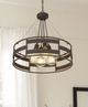 Cal® Lighting & Accessories Rochefort Rust Chandelier-1
