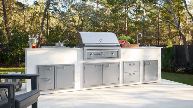 LYNX® Sedona 3-Burner Stainless Steel Built-In Liquid Propane Grill-4