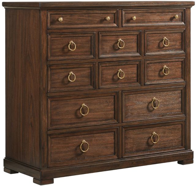 Lexington Home Silverado Crosby Walnut Gentleman's Chest-0
