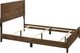 Crown Mark Millie Brown Cherry Queen Panel Bed-3