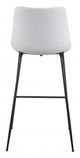 Zuo® Byron Gray White Chair-3