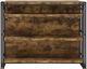 Coaster® Renaldi Antique Nutmeg Bar Unit With Stemware Rack-2
