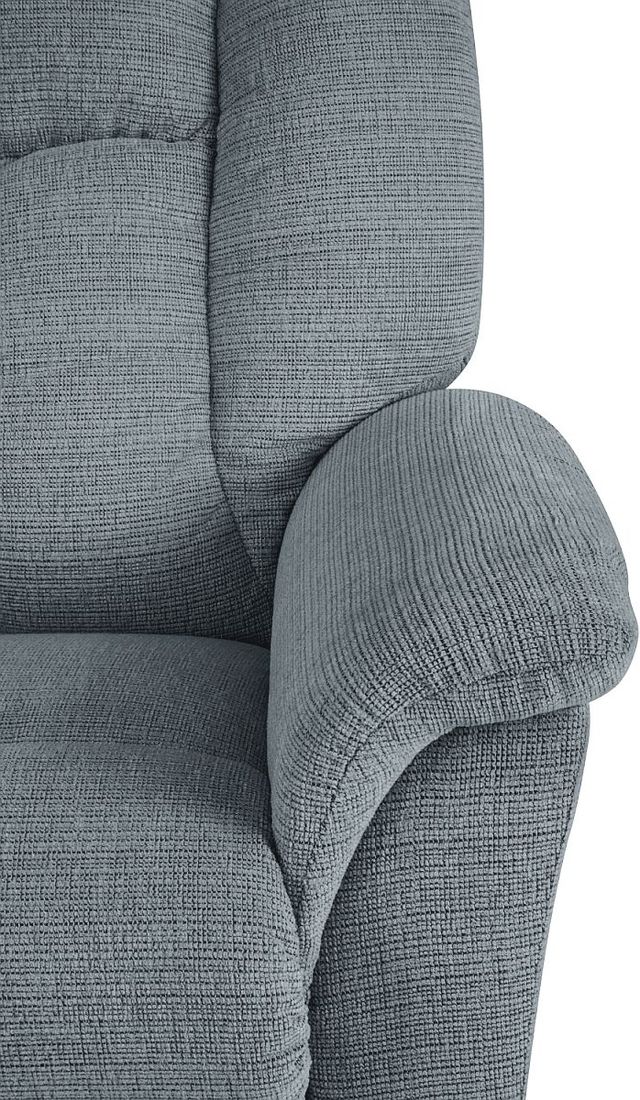 La-Z-Boy® Jasper Stonewash Manual Rocking Recliner-4