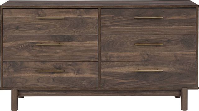 Signature Design by Ashley® Calverson Mocha Dresser-1
