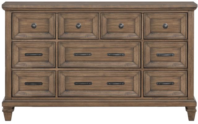 New Classic® Home Furnishings Mariana 4-Piece Vintage Mocha Eastern King Bedroom Set-3