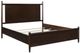 Benchcraft® Mallenette Merlot California King Panel Bed-0