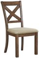 Signature Design by Ashley® Moriville 6-Piece Grayish Brown Dining Set-2