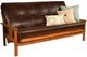 Kodiak Furniture Oregon Trail Java 8" Coil Hinged Innerspring Full Futon Mattress -0