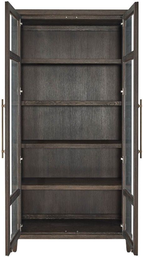 Universal Explore Home™ Montclair Cocoa Glass Door Cabinet-4