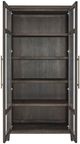Universal Explore Home™ Montclair Cocoa Glass Door Cabinet-4