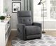 Homelegance® Wichita Dark Gray Power Lift Recliner with Massage and Heat-1