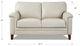 Amax Leather® Westcott Vanilla Loveseat-1