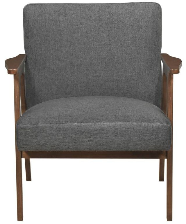 Homelegance® Omara Dark Gray Accent Chair-2