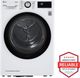 LG 4.2 Cu. Ft. White Front Load Ventless Electric Dryer-1
