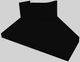 Vent-A-Hood® 60" Black Euro-Style Wall Mounted Range Hood-5