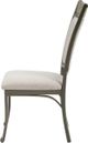 Powell® Franklin 2-Piece Gray/Pewter Dining Side Chair Set-4