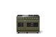 Viking® 5 Series 48" Martini Pro Style Dual Fuel (LP) Range with Brushed Brass Trim-3