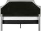 Monarch Specialties Inc. Grey Linen Queen Bed-3