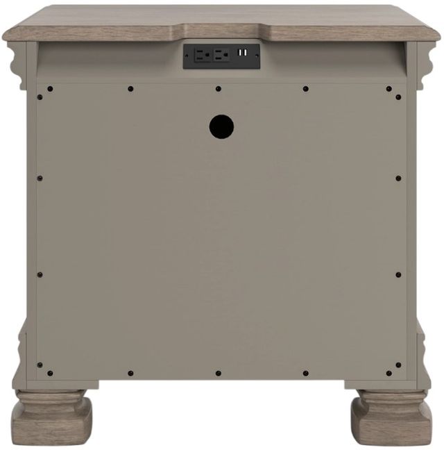 Signature Design by Ashley® Lexorne Gray Nightstand-2