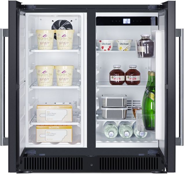 Summit® 30" 5.1 Cu. Ft. Black Under the Counter Refrigerator-2