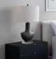 Crestview Collection Zuri Black Table Lamp-1