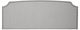 Bernards Amy Beige Upholstered King Panel Bed in a Box-2