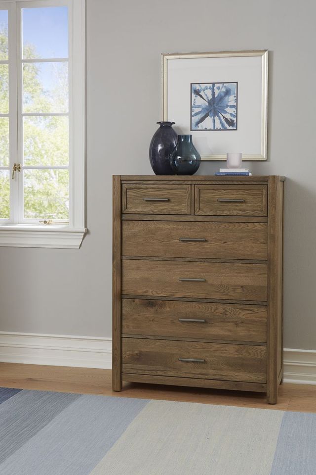 LM Co Home By Vaughan-Bassett Crafted Oak by Ben & Erin Napier Natural 5-Drawer Chest-1