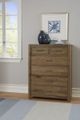 LM Co Home By Vaughan-Bassett Crafted Oak by Ben & Erin Napier Natural 5-Drawer Chest-1