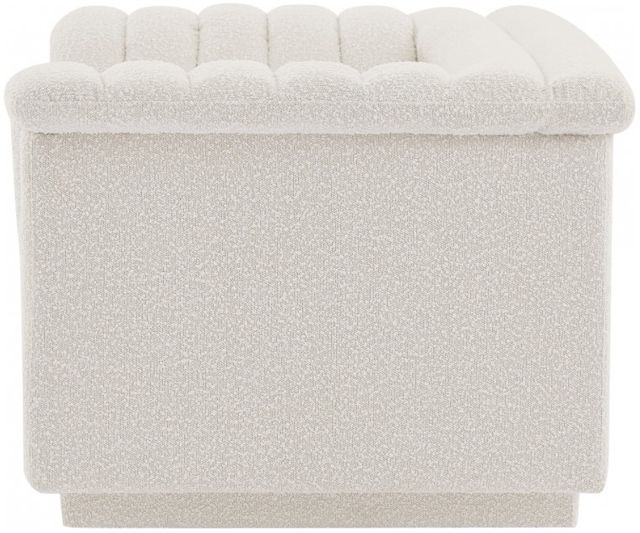 Meridian Furniture Cascade Cream Boucle Fabric Chair-3