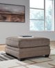 Signature Design by Ashley® Cannonbrook Nutmeg Oversized Accent Ottoman-2