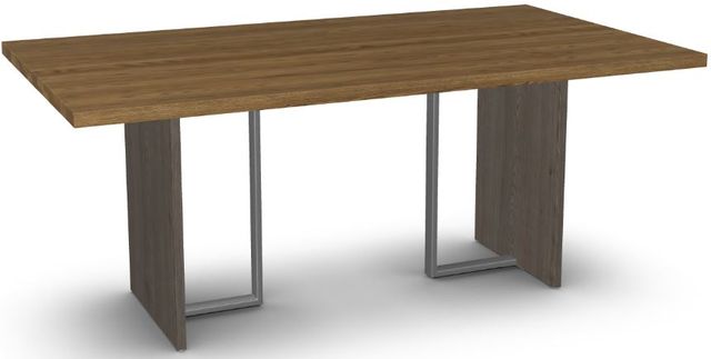 Amisco Customizable Zoel 72" Solid Ash Dining Table-3