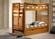 Donco Kids Twin/Twin Mission Bunk Bed With Trundle-0