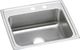 Elkay Lustertone® Classic Lustrous Satin 22" x 19-1/2" x 7-5/8" MR2-Hole Single Bowl Drop-In Sink-0