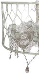 A & B Home White Chandelier-1