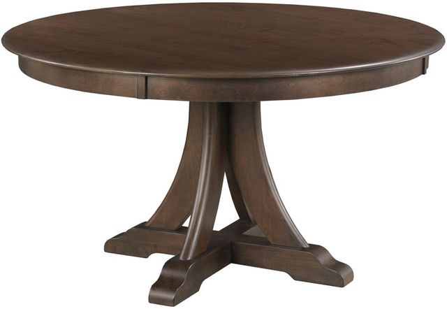Kincaid® Kafe Mocha 54" Round Quad Dining Table-0