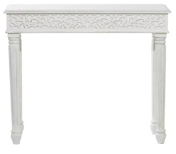 Deco Marche White 36" Console Table-1