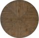Hooker® Furniture Chapman Sorrel Round Side Table with Forged Pewter Base-2