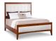 Handstone Catalina Single Fabric Upholstered Bed with 22’’ Low Footboard-0