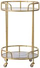A & B Home Gold Layer Iron Cart-1