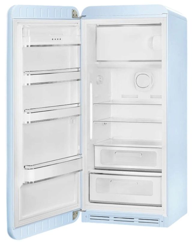 Smeg 50's Retro Style 9.9 Cu. Ft. Pastel Blue Compact Refrigerator-1
