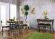 Furniture of America® Mullane Weathered Gray Counter Height Table with Black Metal Base-3