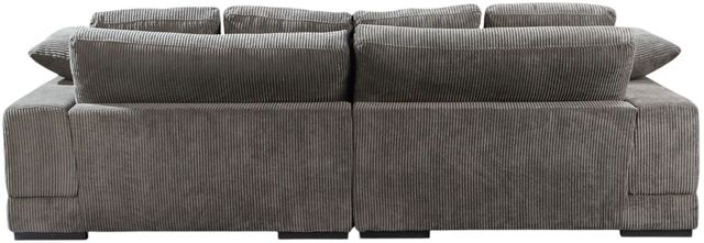 Moe's Home Collection Plunge 2-Piece Charcoal L-Shaped Sectional and Reversible Chaise-2