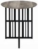 ACME Furniture Zudora Antique Oak Coffee Table with Black Base-3